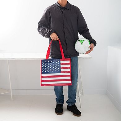 American Flag Reusable Bag