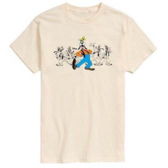 Big & Tall Disney's Goofy Poses Graphic Tee