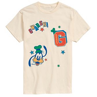 Big & Tall Disney's Goofy Collage Retro Graphic Tee