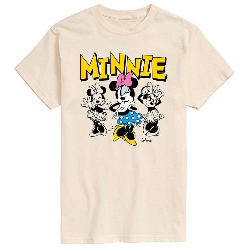 Big & Tall Disney's Minnie Mouse Poses Graphic Tee, Men's, 