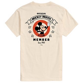 Big & Tall Disney's Mickey Mouse Club Member Graphic Tee