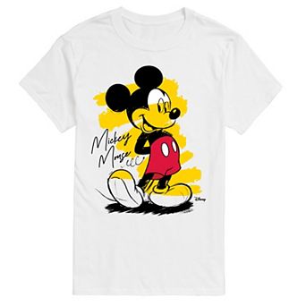 Big & Tall Disney's Mickey Mouse Sketch Pose Graphic Tee