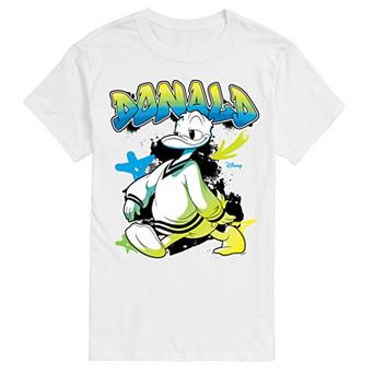 Big & Tall Disney's Donald Duck Graffiti Style Graphic Tee