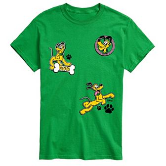 Big & Tall Disney's Pluto Collage Graphic Tee