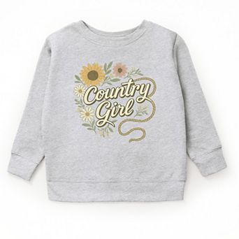 Country Girl Rope Watercolor - Youth Graphic Sweatshirt