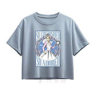 Girls 7-16 Wicked For Good Glinda So Cherished So Adored Boxy Tee