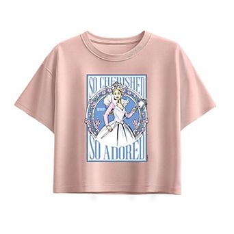 Girls 7-16 Wicked For Good Glinda So Cherished So Adored Boxy Tee