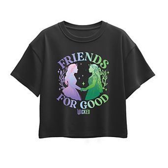 Girls 7-16 Wicked Friends For Good Boxy Tee