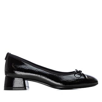 XTI Women's Patent Leather Block Heel Pumps 144242