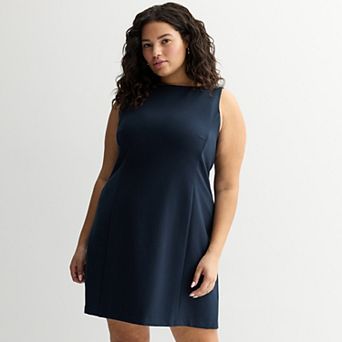 Juniors' Plus Size SO® Sleeveless Shift Mini Dress