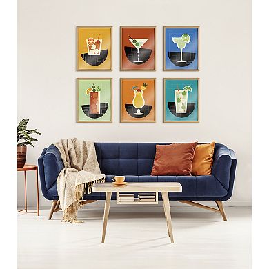 Blake Pina Colada Framed Printed Art by Amber Leaders Designs