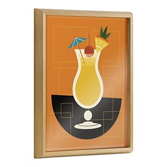 Blake Pina Colada Framed Printed Art by Amber Leaders Designs