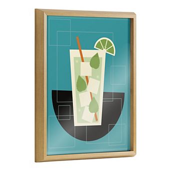Blake Mojito Framed Printed Art by Amber Leaders Designs