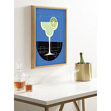 Blake Margarita Framed Printed Art by Amber Leaders Designs