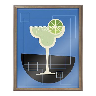 Blake Margarita Framed Printed Art by Amber Leaders Designs