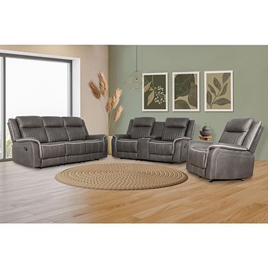 New Classic Furniture Enzo Glider Recliner- Gray