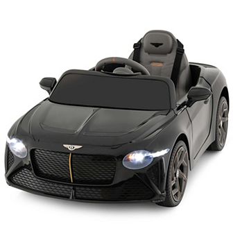Costway 12V Licensed Bentley Bacalar Kids Electric Ride-on Car with Remote Control