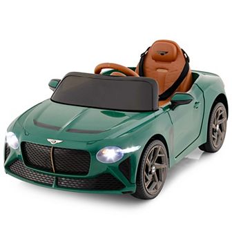 Costway 12V Licensed Bentley Bacalar Kids Electric Ride-on Car with Remote Control
