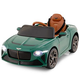 Costway 12V Licensed Bentley Bacalar Kids Electric Ride-on Car with Remote Control