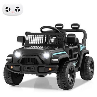 Costway 12V Kids Ride on Truck Car Battery Powered Electric Vehicle with Remote Control