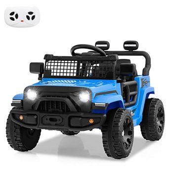 Costway 12V Kids Ride on Truck Car Battery Powered Electric Vehicle with Remote Control