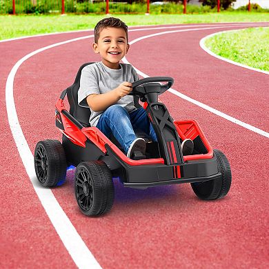 Costway Ride on Car for Big Kids 12V Battery Powered Electric UTV with Remote Control
