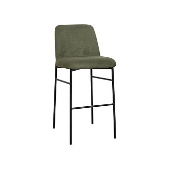 New Classic Furniture Erik Metal & Fabric Bar Chair (Set of 2), Green
