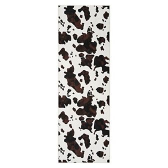 Cow Print Rug Western Room Decor Carpet Milk Cow Print Washable Decorative Rug for Living Room