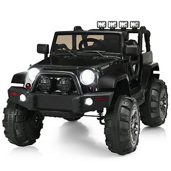 Costway 12V Kids Ride On Truck Car w/ Remote Control MP3 Music LED Lights