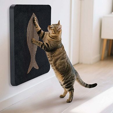 Wall-Mounted Vertical Cat Scratcher Pad
