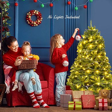 Costway 5ft Artificial Christmas Fir Tree 600 Branch Tips