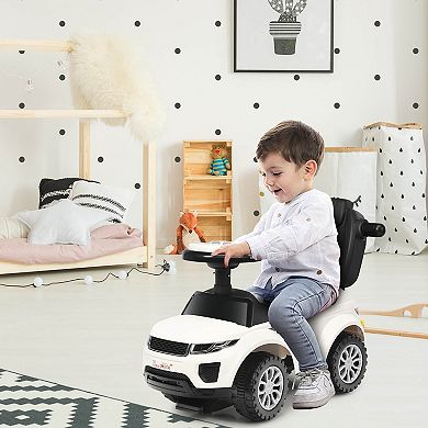 Costway 3 in 1 Ride on Push Car Toddler Stroller Sliding Car w/Music