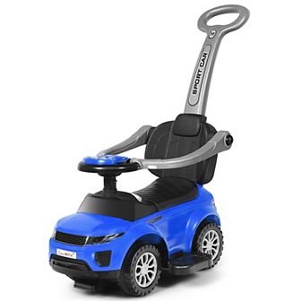 Costway 3 in 1 Ride on Push Car Toddler Stroller Sliding Car w/Music