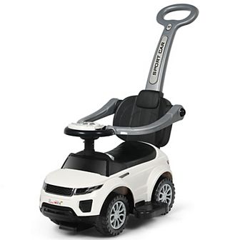 Costway 3 in 1 Ride on Push Car Toddler Stroller Sliding Car w/Music