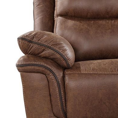 New Classic Furniture Ryland Glider Recliner- Brown