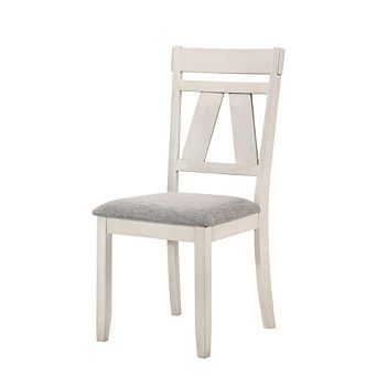 New Classic Furniture Maisie Side Chair-White (Set of 2)