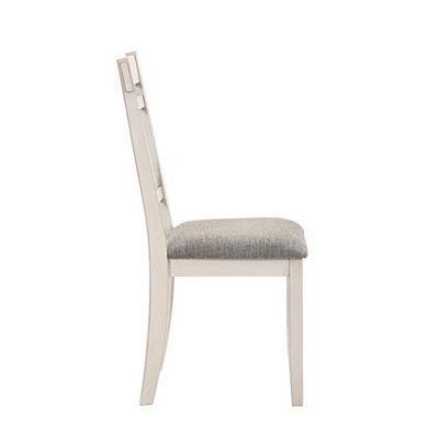 New Classic Furniture Maisie Side Chair-White (Set of 2)