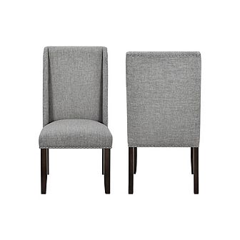 New Classic Furniture Faust Dining Chair (2 Per Carton)-Gray