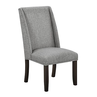 New Classic Furniture Faust Dining Chair (2 Per Carton)-Gray