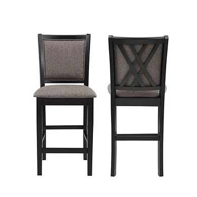 New Classic Furniture Potomac Counter Chair Black (2 Per Carton)