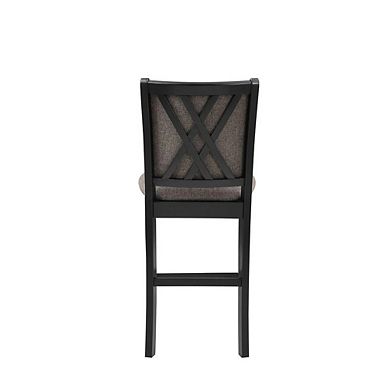 New Classic Furniture Potomac Counter Chair Black (2 Per Carton)