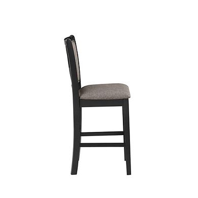 New Classic Furniture Potomac Counter Chair Black (2 Per Carton)