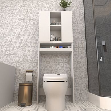Helen Toilet Cabinet - White