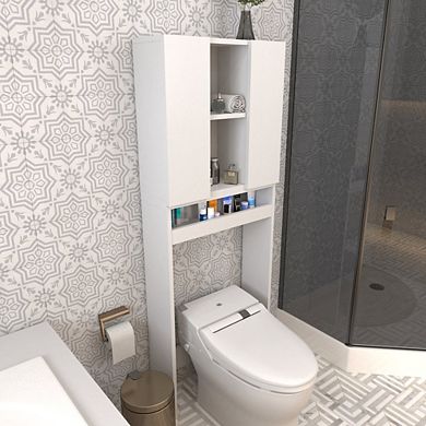 Helen Toilet Cabinet - White