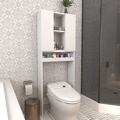 Helen Toilet Cabinet - White