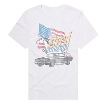 Men's Trevco Mustang USA Graphic Tee