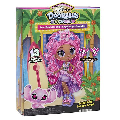 Детские куклы Disney's Lilo & Stitch Disney Doorables Adoorbs Angel Superfan Doll