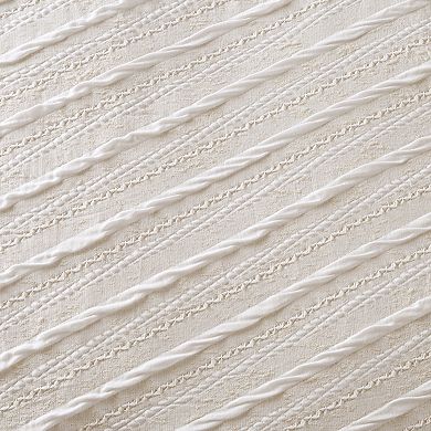 Madison Park Abella Jacquard 6-Piece Comforter Set with Coordinating Throw Pillows