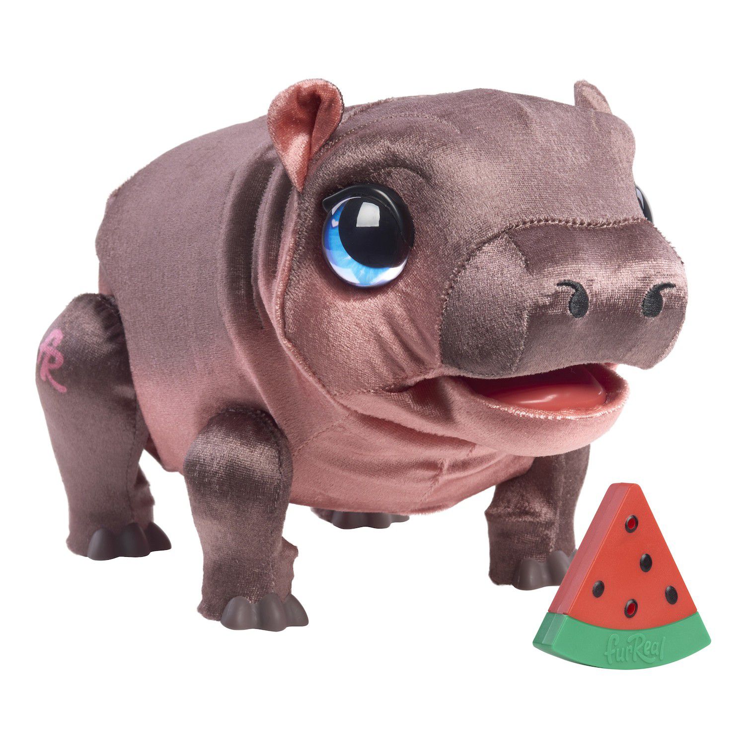 Детская мягкая игрушка Just Play furReal Sally the Silly Hippo Interactive Plush Toy — фото 1