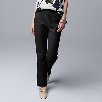 Women's Simply Vera Vera Wang Luxe Twill Ankle Pants